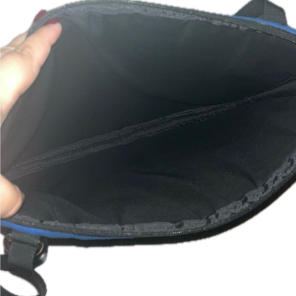 Rebecca Minkoff laptop case Black and Blue Striped 15" Sleeve Case Bag - Picture 5 of 11